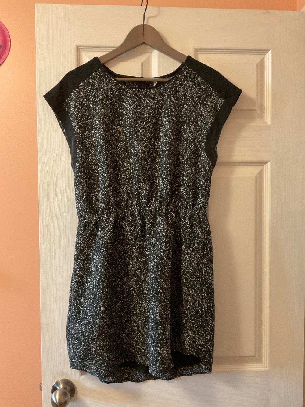 Black and white dress